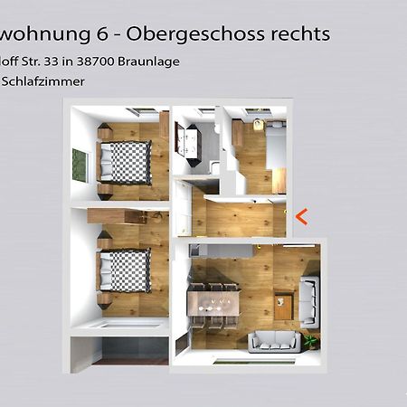 Auszeit Im Harz Haus 3 Wohnung 6 Braunlage Eksteriør bilde