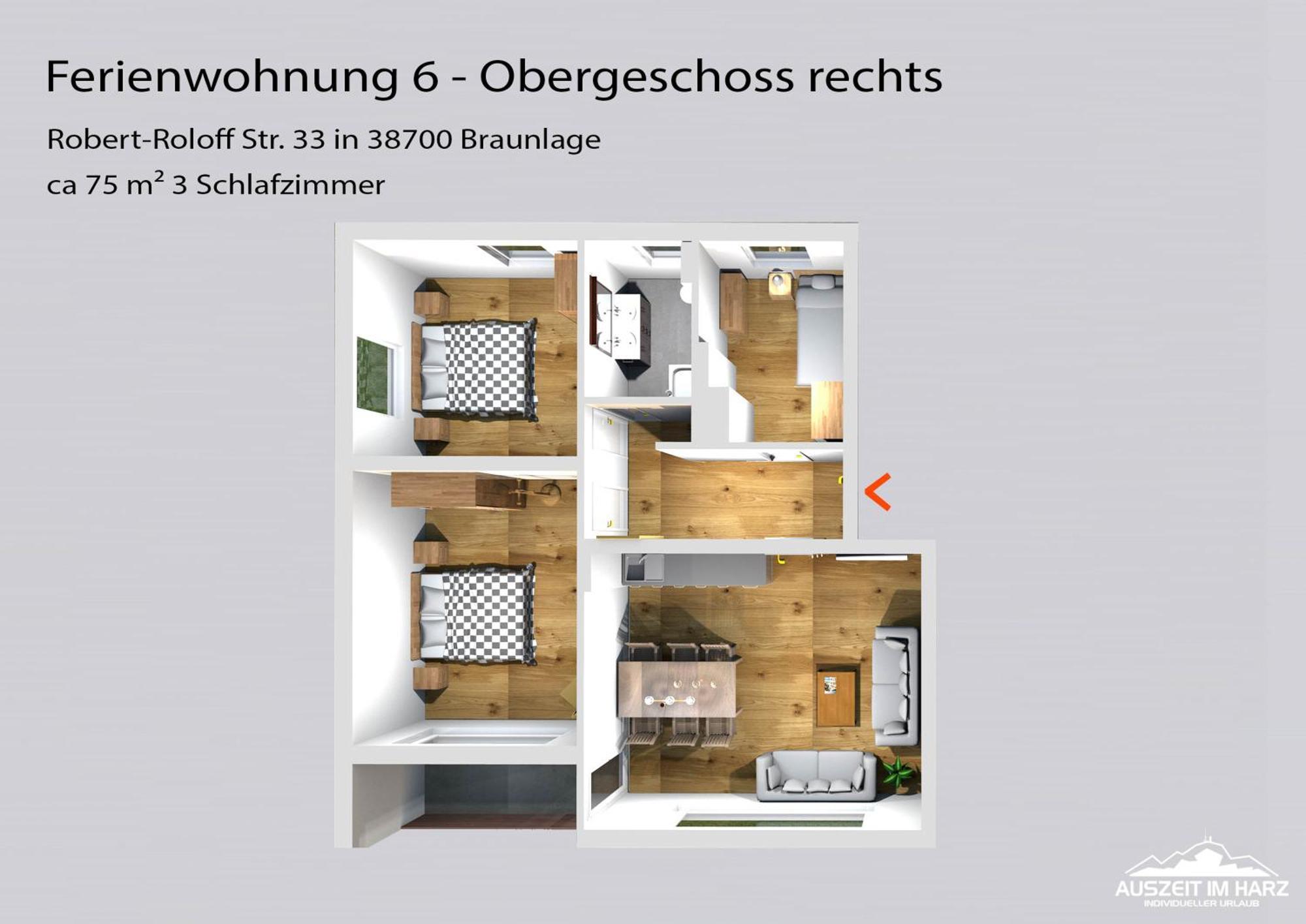 Auszeit Im Harz Haus 3 Wohnung 6 Braunlage Eksteriør bilde
